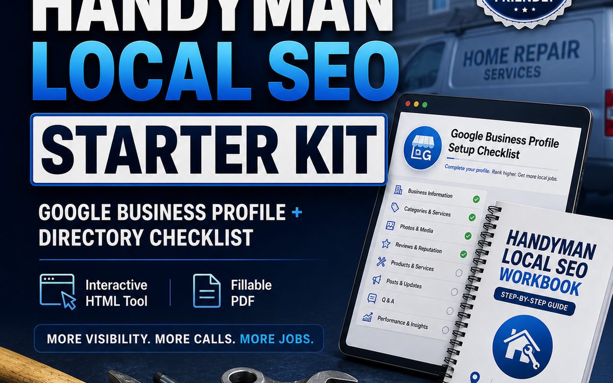 Handyman Local SEO Starter Kit