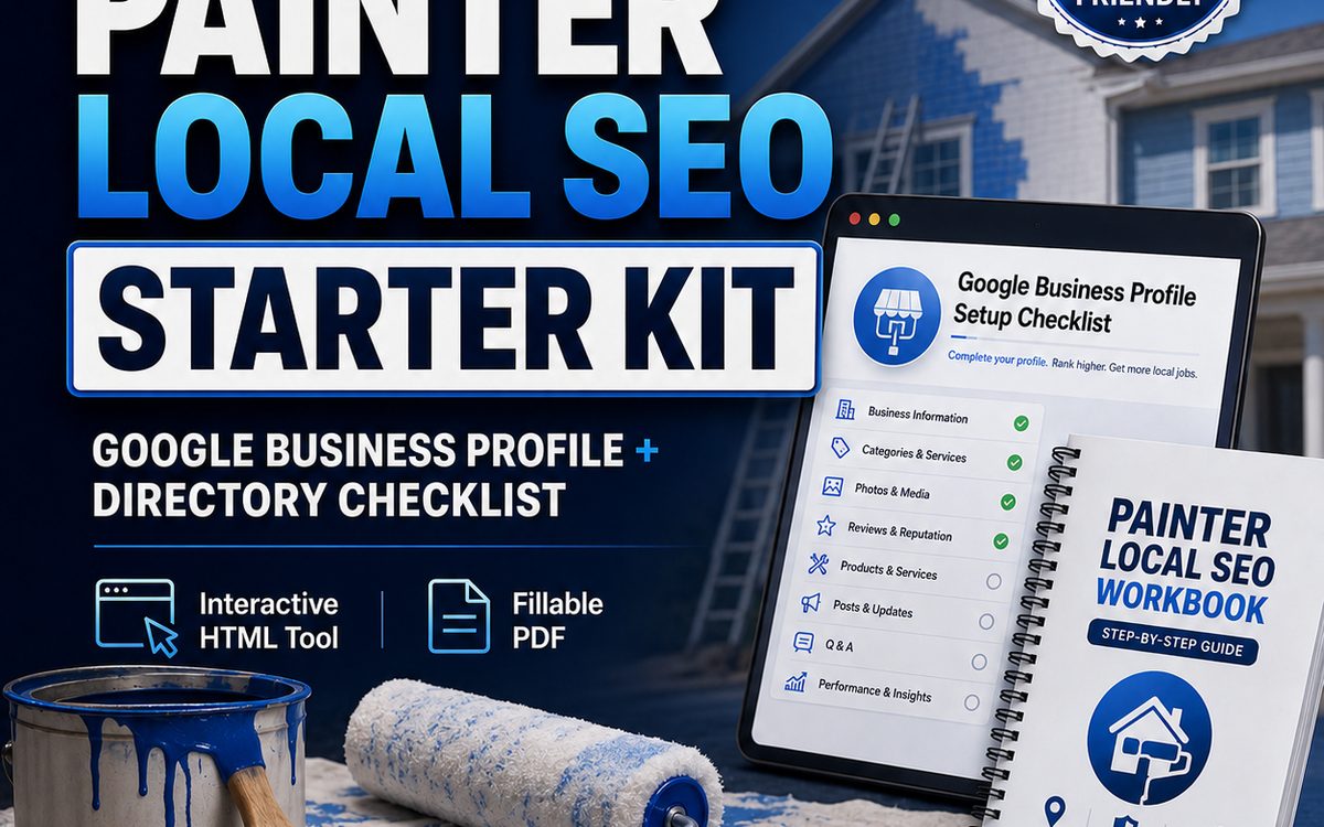 Painter Local SEO Starter Kit