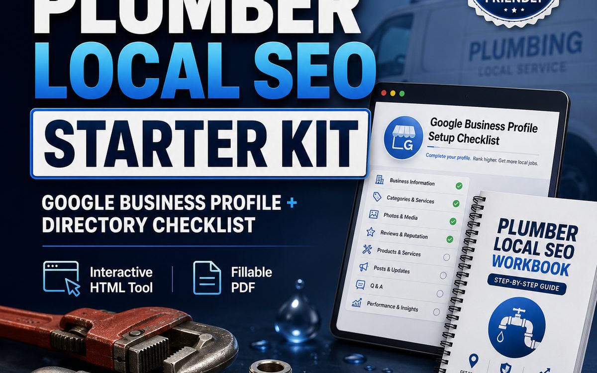 Plumber Local SEO Starter Kit