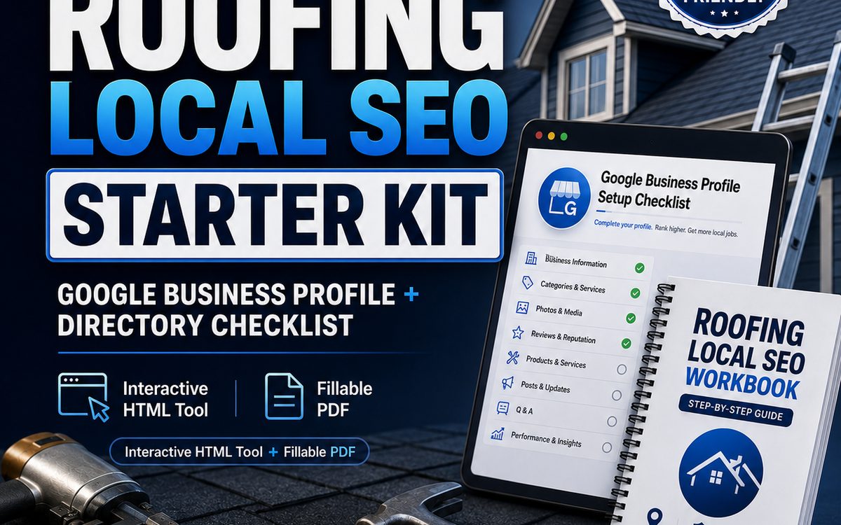 Roofing Local SEO Starter Kit