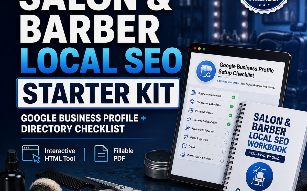 Salon & Barber Local SEO Starter Kit
